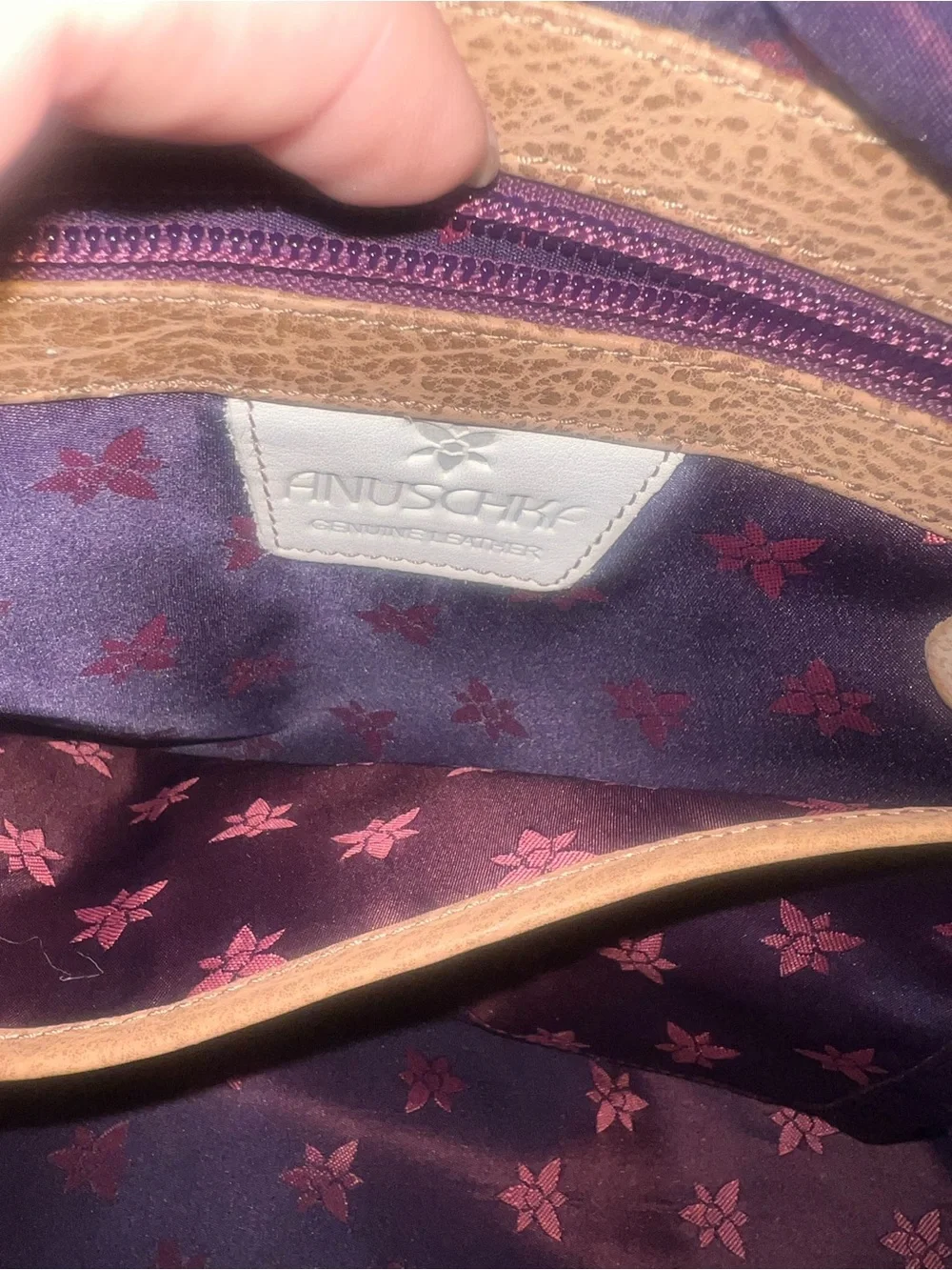 Anuschka artful satchel